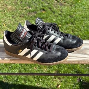 Adidas Samba Black and White Trainers